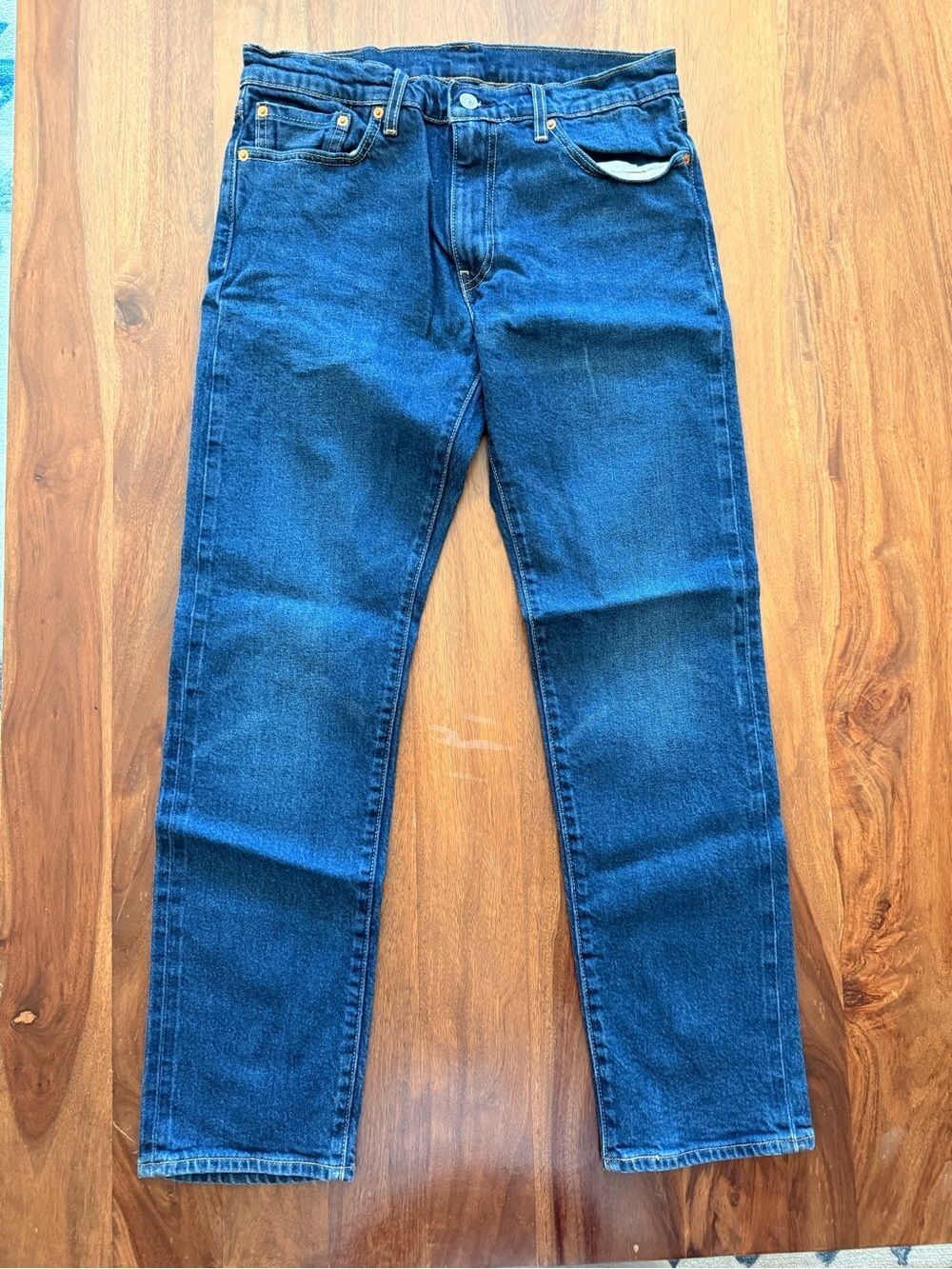 Levi's Straight Dark Blue Men's Jeans